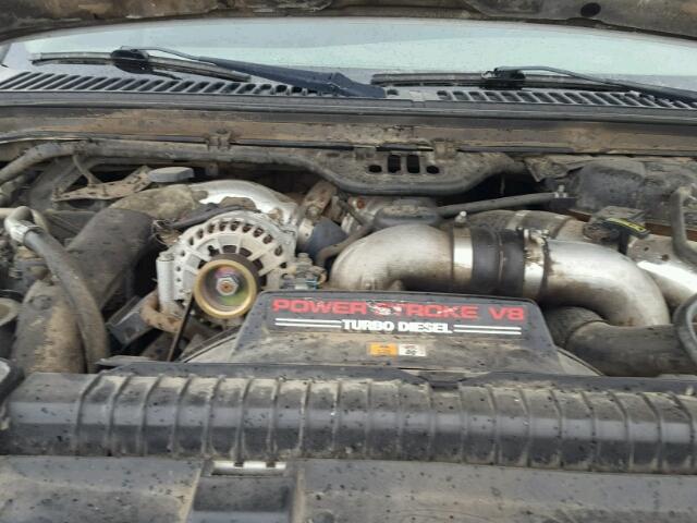 1FTSW31P03EB54879 - 2003 FORD F350 SRW S WHITE photo 7