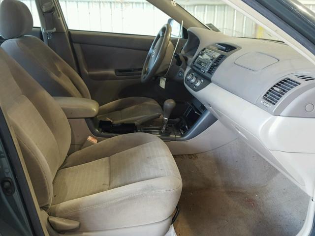 4T1BE32KX6U127619 - 2006 TOYOTA CAMRY LE TEAL photo 5
