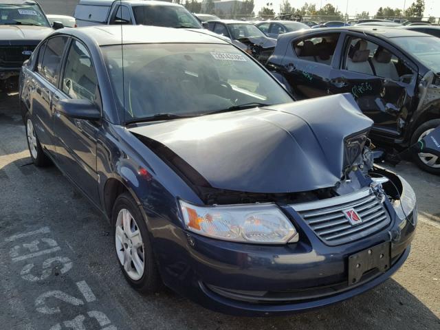 1G8AJ58F87Z167052 - 2007 SATURN ION LEVEL ლურჯი ფოტო 1