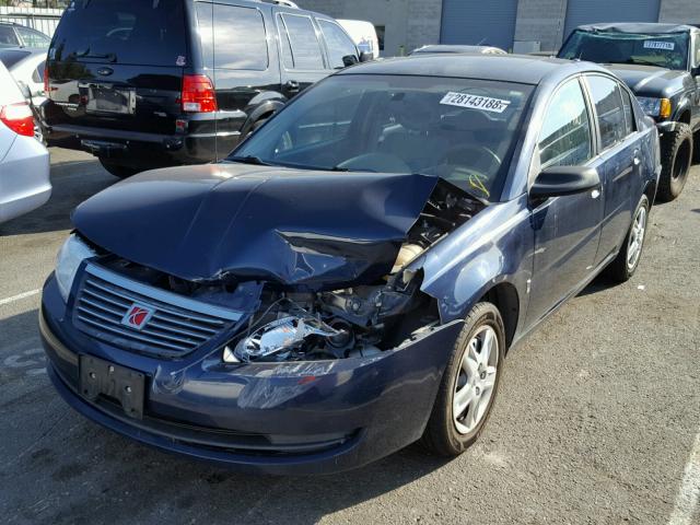 1G8AJ58F87Z167052 - 2007 SATURN ION LEVEL ლურჯი ფოტო 2