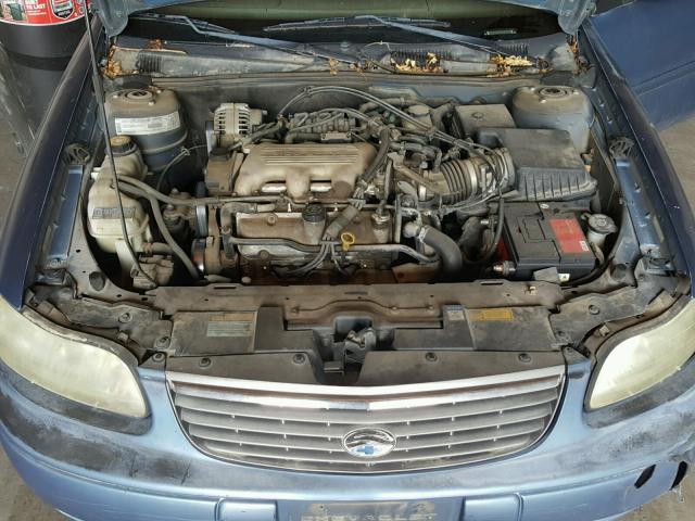1G1NE52M1W6142988 - 1998 CHEVROLET MALIBU LS BLUE photo 7