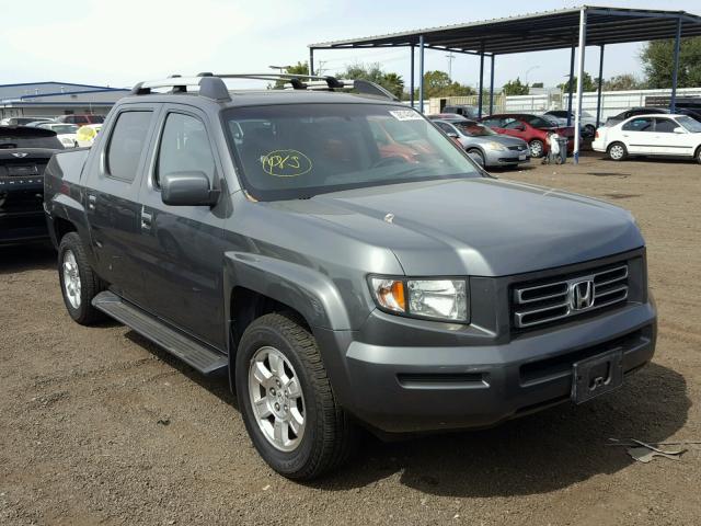 2HJYK16598H534381 - 2008 HONDA RIDGELINE CHARCOAL photo 1