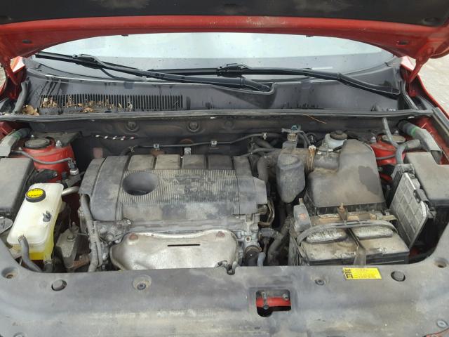 2T3ZF4DV0BW068347 - 2011 TOYOTA RAV4 RED photo 7