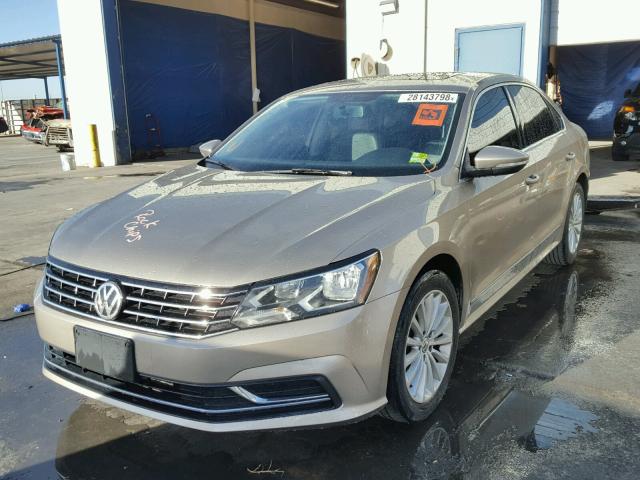 1VWBS7A37GC028923 - 2016 VOLKSWAGEN PASSAT SE GOLD photo 2