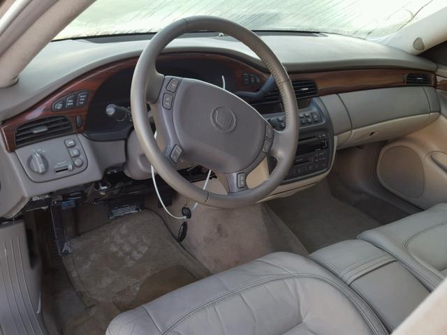 1G6KD54Y83U291308 - 2003 CADILLAC DEVILLE TAN photo 9