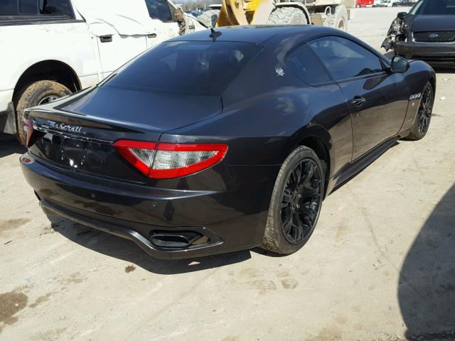 ZAM45VLA8E0122189 - 2014 MASERATI GRANTURISM BLACK photo 4