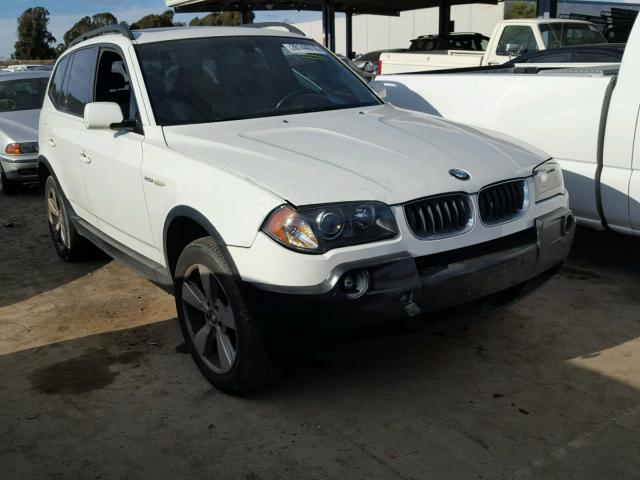 WBXPA734X5WC45823 - 2005 BMW X3 WHITE photo 1