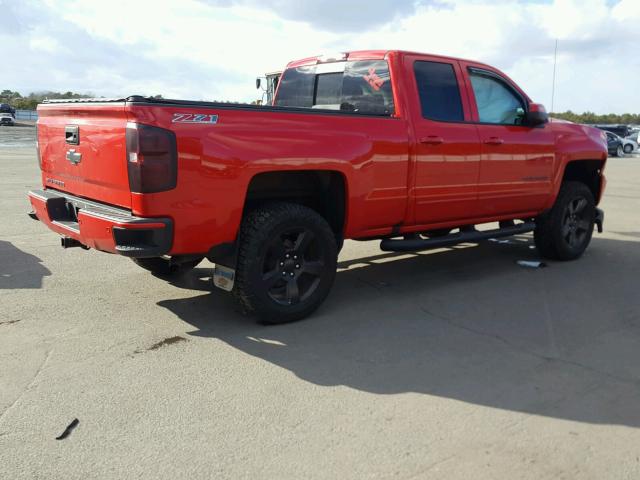 1GCVKRECXGZ241822 - 2016 CHEVROLET SILVERADO RED photo 4