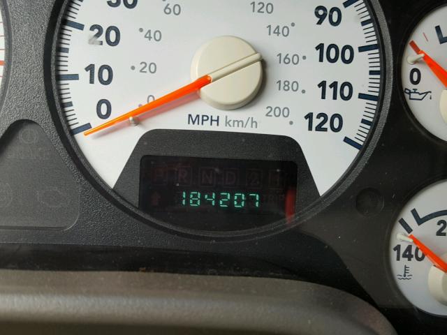 3D7KS28C86G267457 - 2006 DODGE RAM 2500 S RED photo 8