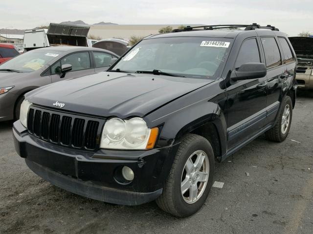 1J4GS48K06C186923 - 2006 JEEP GRAND CHER BLACK photo 2