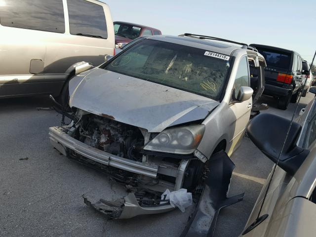 5FNRL38785B102995 - 2005 HONDA ODYSSEY EX SILVER photo 2