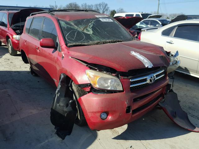 JTMZD31V486068222 - 2008 TOYOTA RAV4 LIMIT RED photo 1