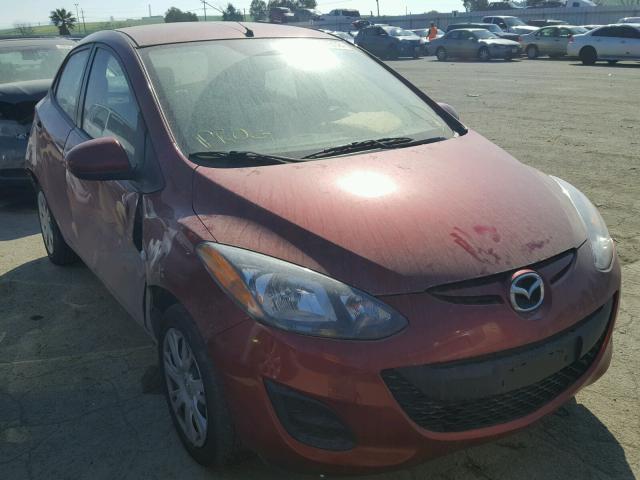 JM1DE1KZ3E0188900 - 2014 MAZDA MAZDA2 SPO RED photo 1