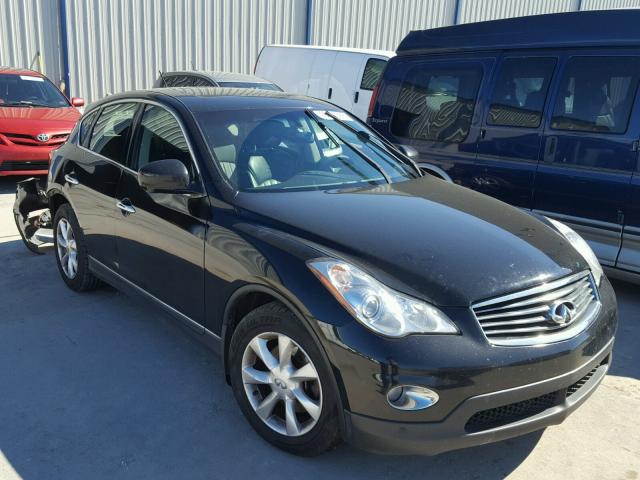 JN1AJ0HP0AM700651 - 2010 INFINITI EX35 BASE BLACK photo 1