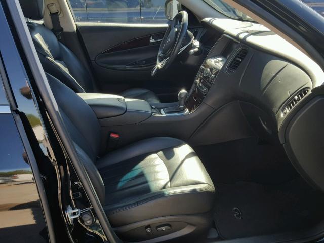 JN1AJ0HP0AM700651 - 2010 INFINITI EX35 BASE BLACK photo 5