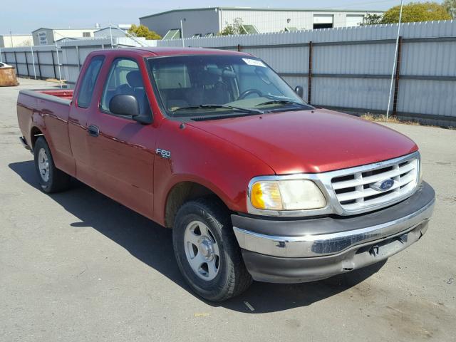 1FTRX17202KE06271 - 2002 FORD F150 RED photo 1