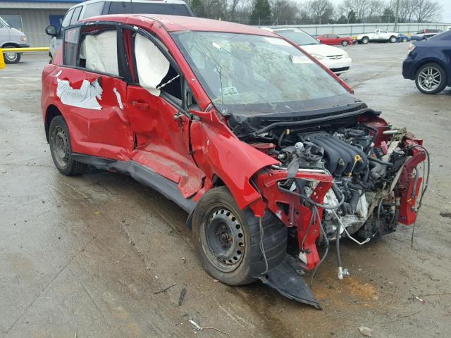 3N1BC13E79L419771 - 2009 NISSAN VERSA S RED photo 1