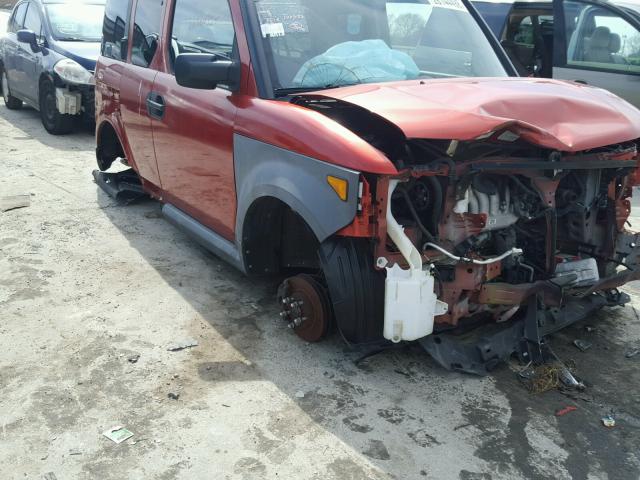 5J6YH28315L031828 - 2005 HONDA ELEMENT LX RED photo 9