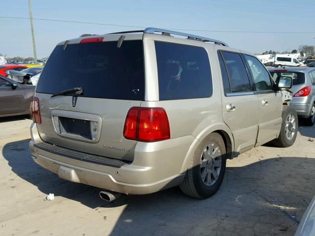 5LMFU28R64LJ22694 - 2004 LINCOLN NAVIGATOR TAN photo 4