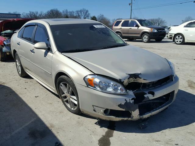 2G1WC5EM9A1256923 - 2010 CHEVROLET IMPALA LTZ GOLD photo 1