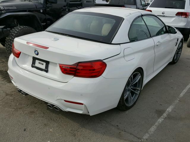 WBS3U9C59GP968668 - 2016 BMW M4 WHITE photo 4