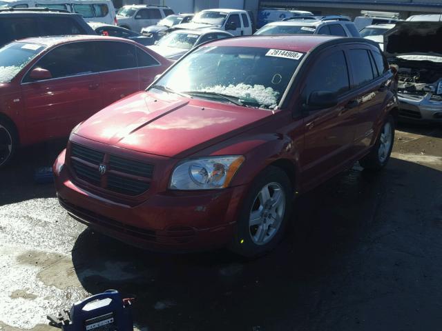 1B3HB28B68D659575 - 2008 DODGE CALIBER MAROON photo 2