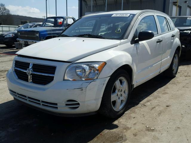 1B3HB48B08D576333 - 2008 DODGE CALIBER SX WHITE photo 2