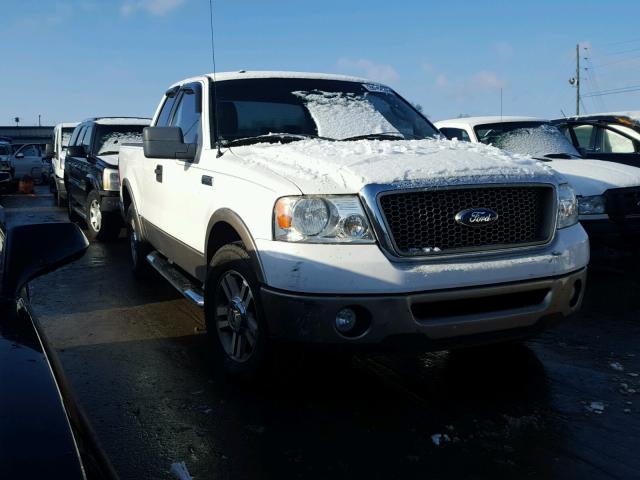 1FTRX125X6FA58026 - 2006 FORD F150 WHITE photo 1