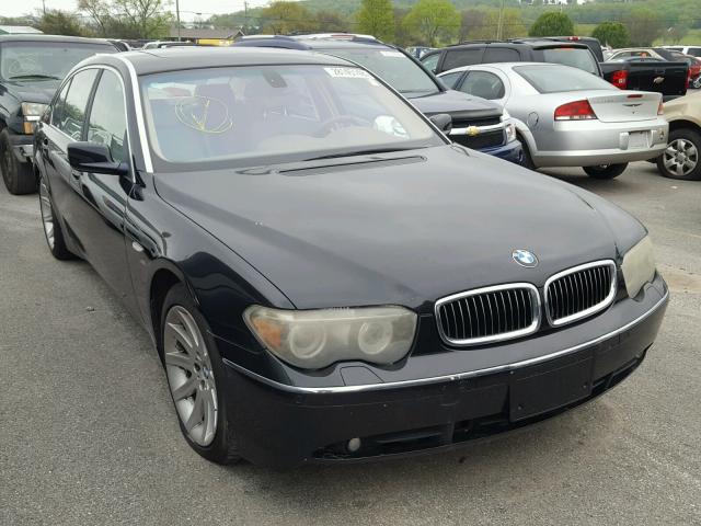 WBAGN63524DS52838 - 2004 BMW 745 LI BLACK photo 1