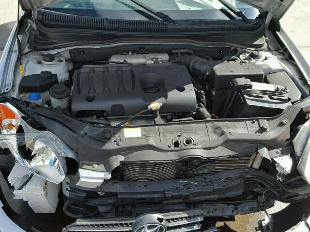 KMHCN4AC0AU424427 - 2010 HYUNDAI ACCENT SILVER photo 7