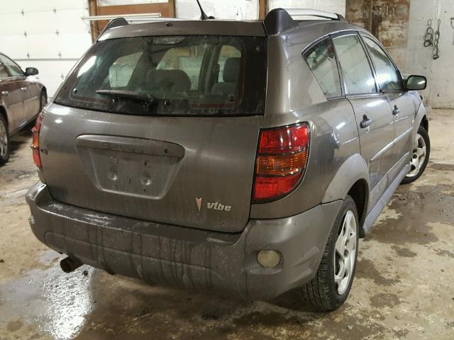 5Y2SL65887Z401559 - 2007 PONTIAC VIBE GRAY photo 4