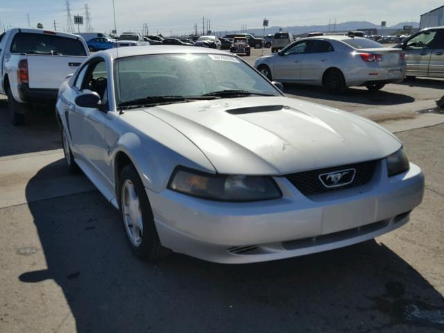 1FAFP40422F133204 - 2002 FORD MUSTANG SILVER photo 1