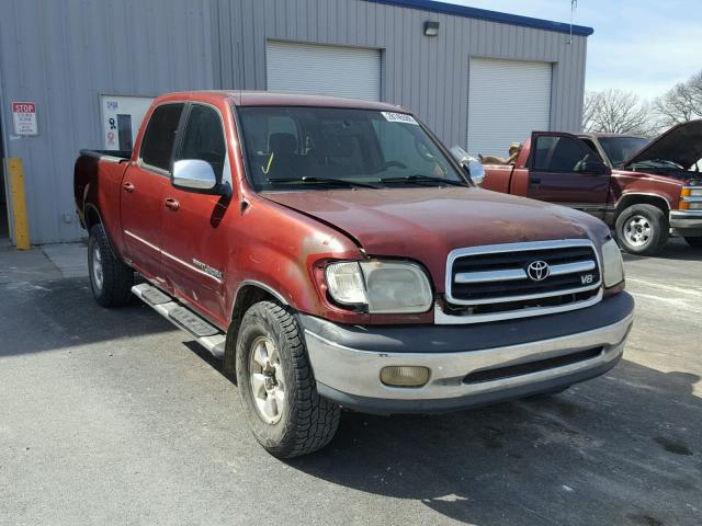 5TBET34186S513514 - 2006 TOYOTA TUNDRA DOU MAROON photo 1