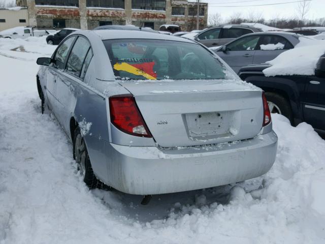 1G8AK52F53Z155232 - 2003 SATURN ION LEVEL SILVER photo 3