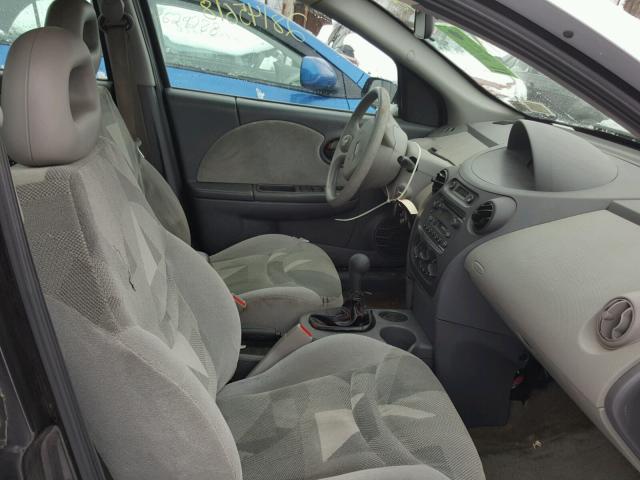 1G8AK52F53Z155232 - 2003 SATURN ION LEVEL SILVER photo 5