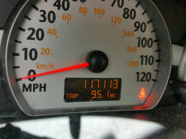 1G8AK52F53Z155232 - 2003 SATURN ION LEVEL SILVER photo 8