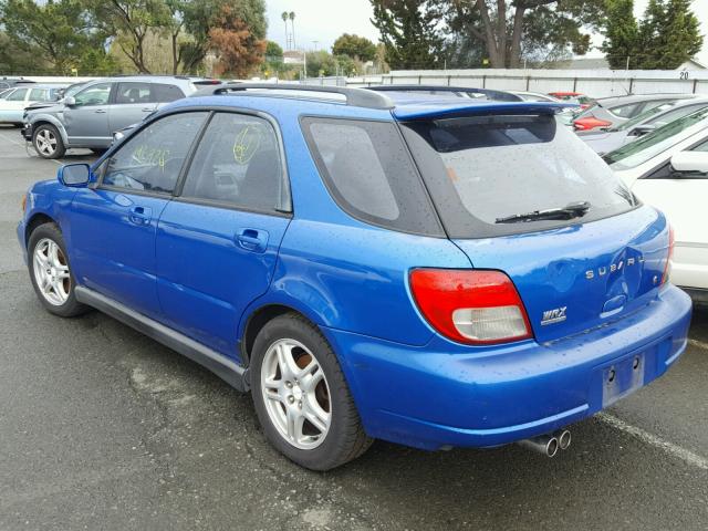 JF1GG29643H802530 - 2003 SUBARU IMPREZA WR BLUE photo 3