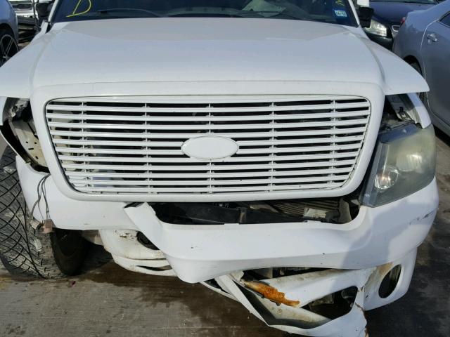 1FTPX12528KD80211 - 2008 FORD F150 WHITE photo 7