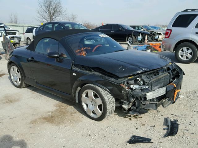 TRUUT28N221017826 - 2002 AUDI TT QUATTRO BLACK photo 1