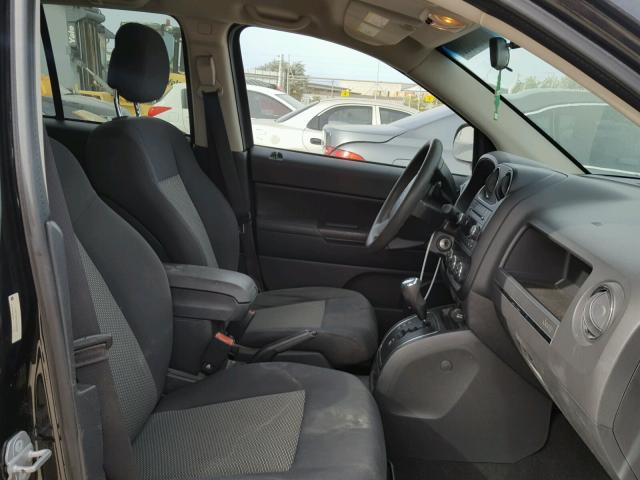 1J4NT4FB6AD549297 - 2010 JEEP COMPASS SP BLACK photo 5