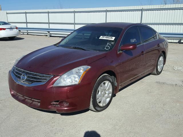 1N4AL2AP8BN424265 - 2011 NISSAN ALTIMA BAS MAROON photo 2