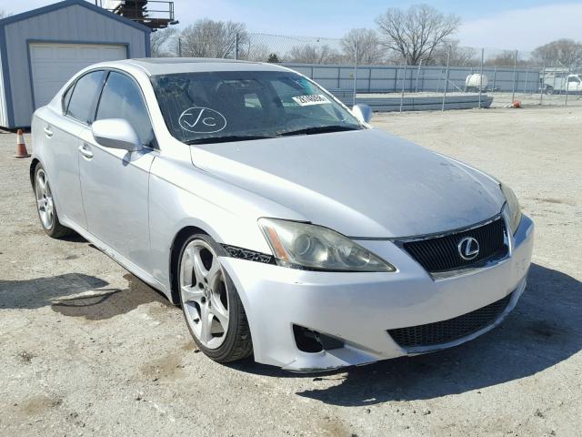 JTHBK262X72022673 - 2007 LEXUS IS 250 SILVER photo 1