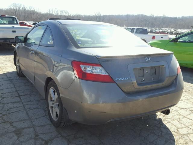 2HGFG128X8H503395 - 2008 HONDA CIVIC EX Qəhvəyi foto 3