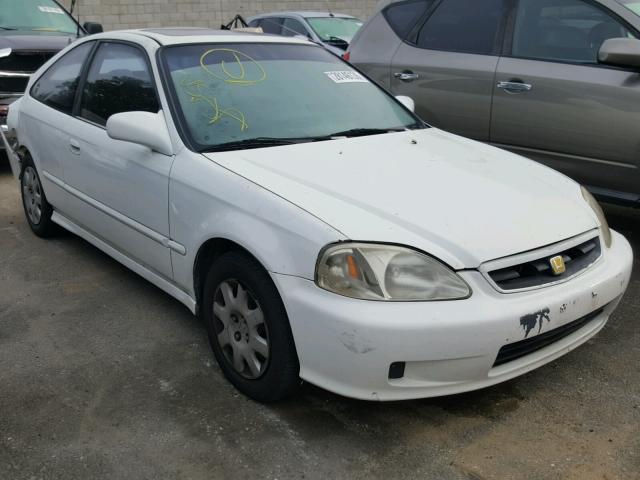 1HGEJ8247YL106362 - 2000 HONDA CIVIC EX WHITE photo 1