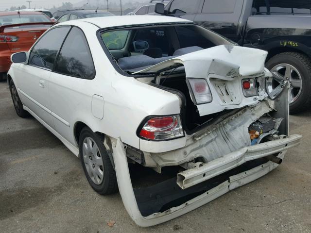 1HGEJ8247YL106362 - 2000 HONDA CIVIC EX WHITE photo 3