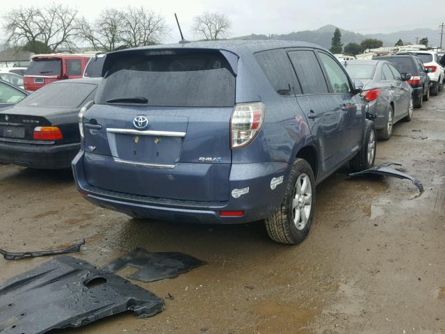 2T3YL4DV6EW002328 - 2014 TOYOTA RAV4 EV BLUE photo 4