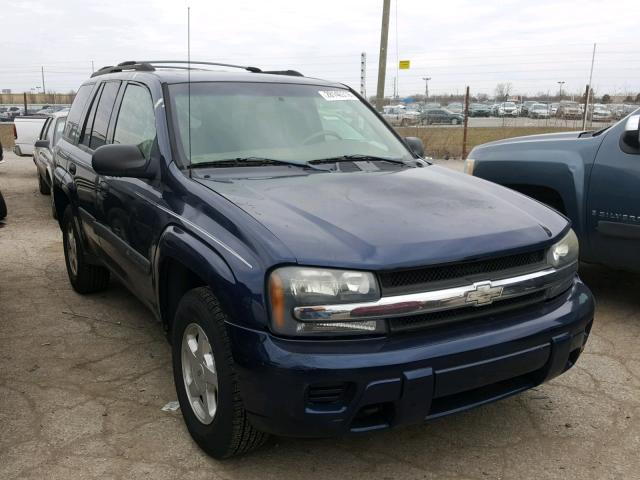 1GNDT13S232156343 - 2003 CHEVROLET TRAILBLAZE BLUE photo 1