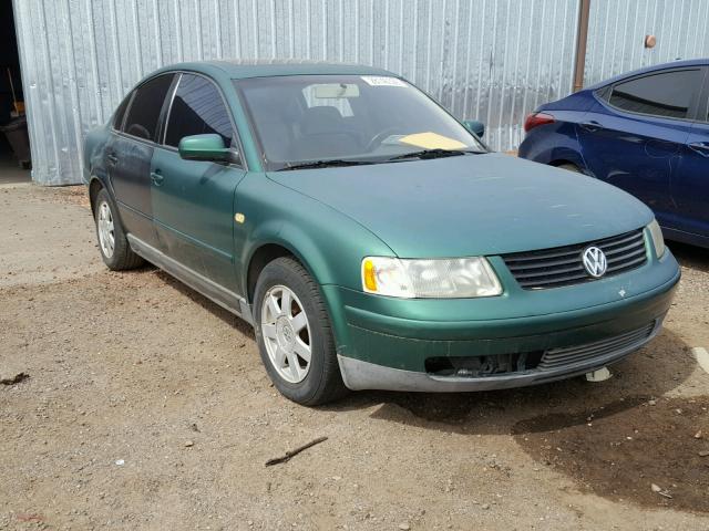 WVWMA63B2XE436778 - 1999 VOLKSWAGEN PASSAT GLS GREEN photo 1