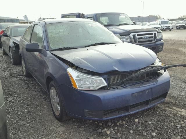 1FAHP32N48W148563 - 2008 FORD FOCUS S/SE RED photo 1