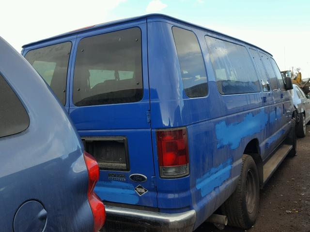 1FBSS3BL7CDB16194 - 2012 FORD ECONOLINE BLUE photo 4